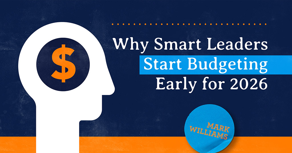 Marketing budget blog graphic