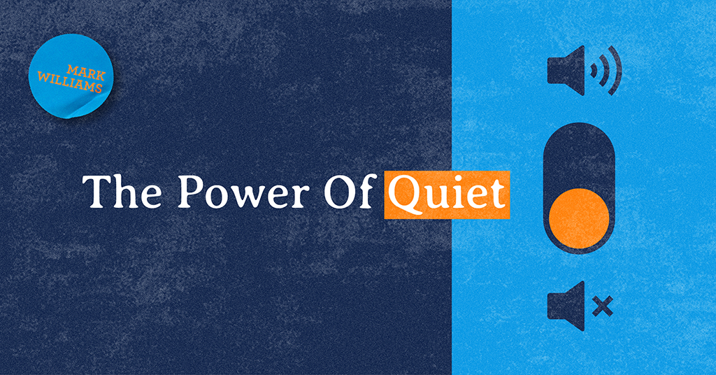 Power of quiet blog graphic